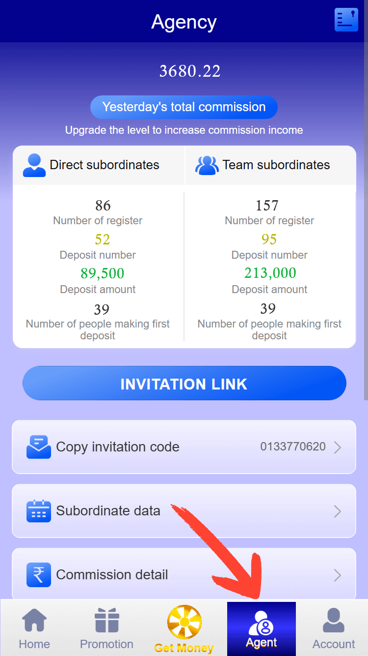 ganga club agent promotion